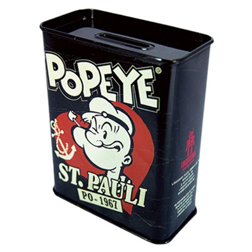 Blechspardose popeye pauli - popeye, st.