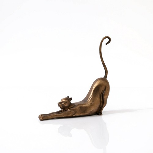 Figur aus metall - figur, bronzefarben