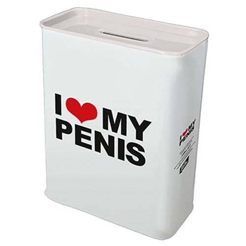 Blechspardose love penis - love,