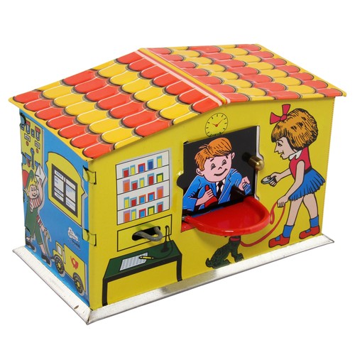 Haus spardose postamt - haus,