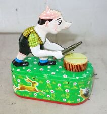 alte Blech Spardose mechanisch